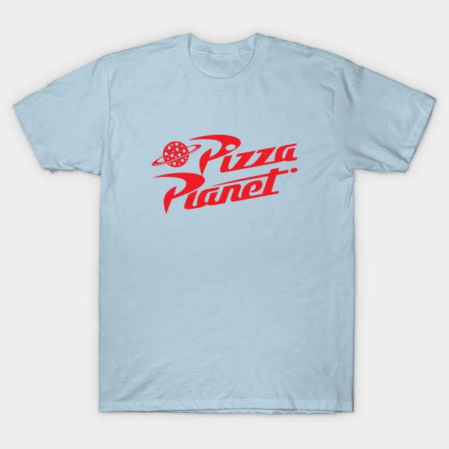 Pizza Planet - vintage logo T-Shirt by BodinStreet